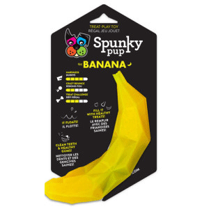 Treat Holding Play Toy - Banana spunky pup, Treat Holding, Play Toy, banana